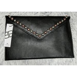 B-Low the Belt Studded Clutch - Size O/S - NWT
